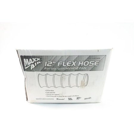 MAXX AIR Portable Blower Hose 12In 20Ft Flexible Tube And Hose HVHF12HOSE